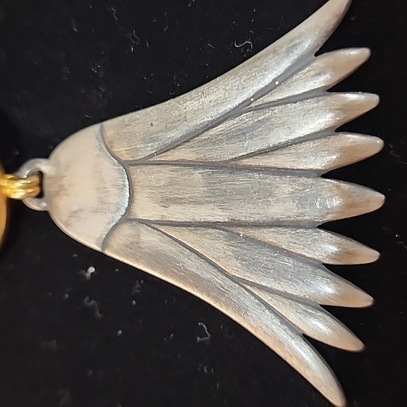 RARE Ben-Amun Lotus Flower Statement Clip Earrings, Vintage 1950s - Picture 3 of 7